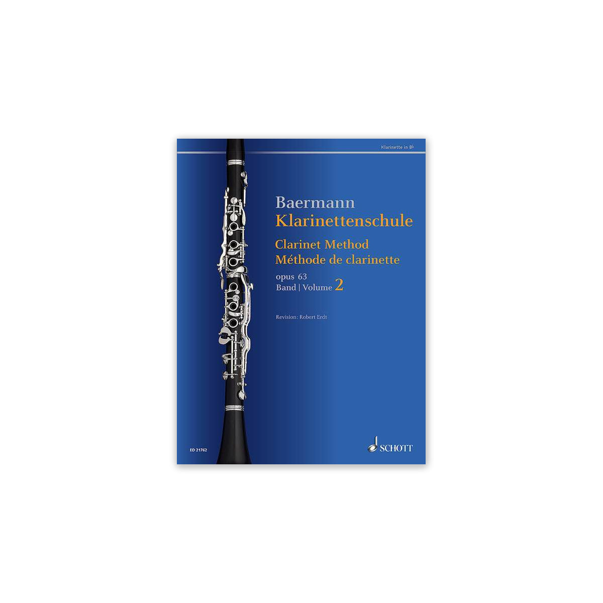 Baermann, Klarinettenschule op.63 Bd.2 (Erdt)