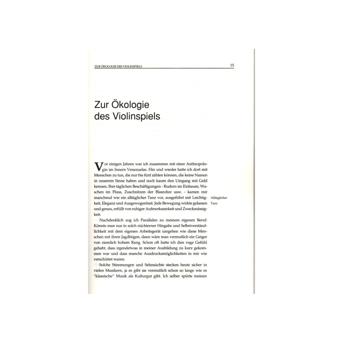 Biesenbender, Von der unerträglichen Leichtig