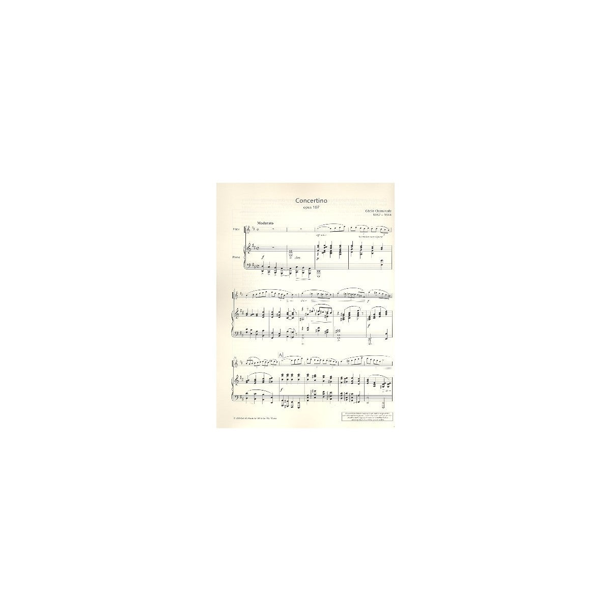 Chaminade, Concertino op.107-36142 View 1