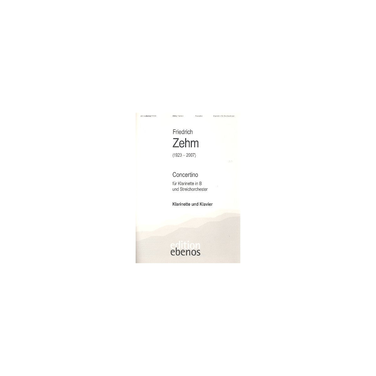 Zehm, Concertino View 2