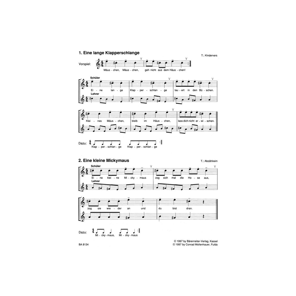 Rothe/Rahlf, Spielbuch 1