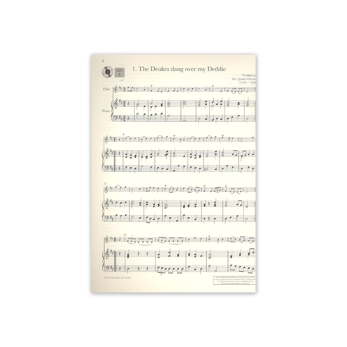 Baroque Flute Anthology Bd.2 View 1