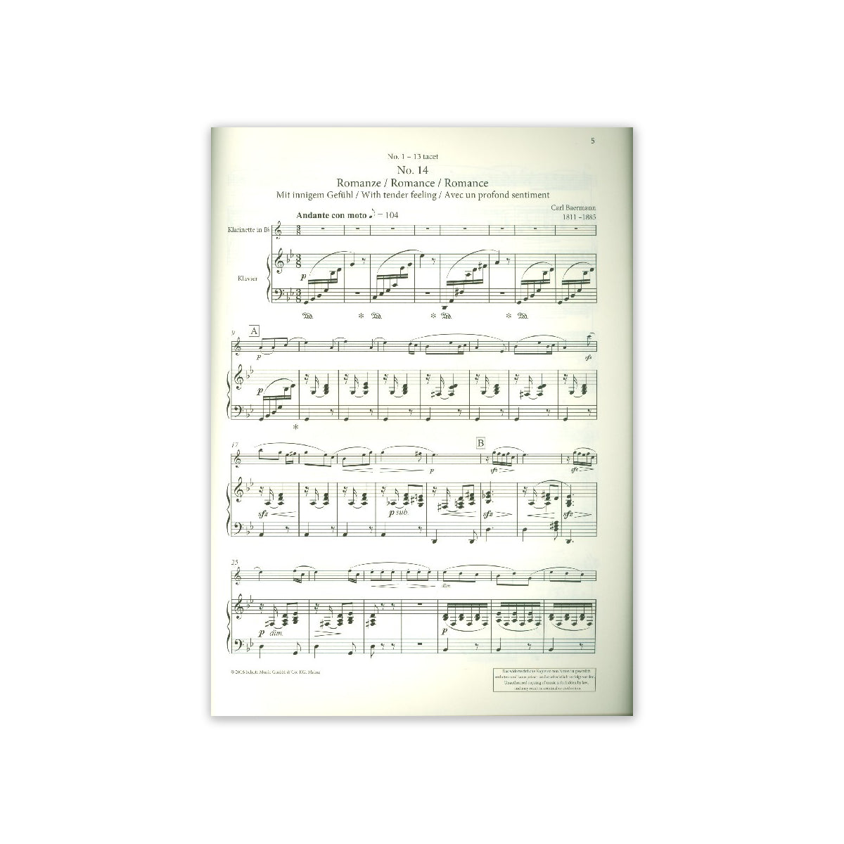 Baermann, Spielbuch 1 (Erdt)