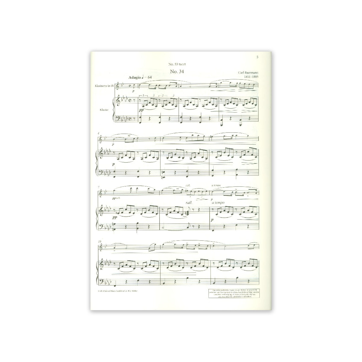 Baermann, Spielbuch 2 (Erdt)