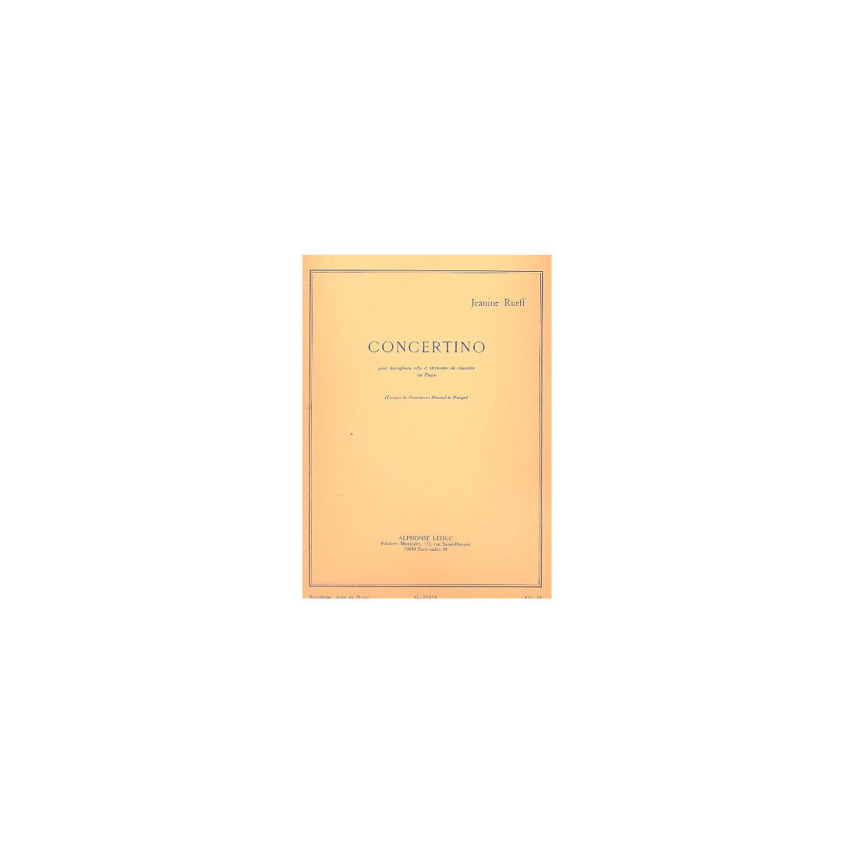 Rueff, Concertino-36988 View 2