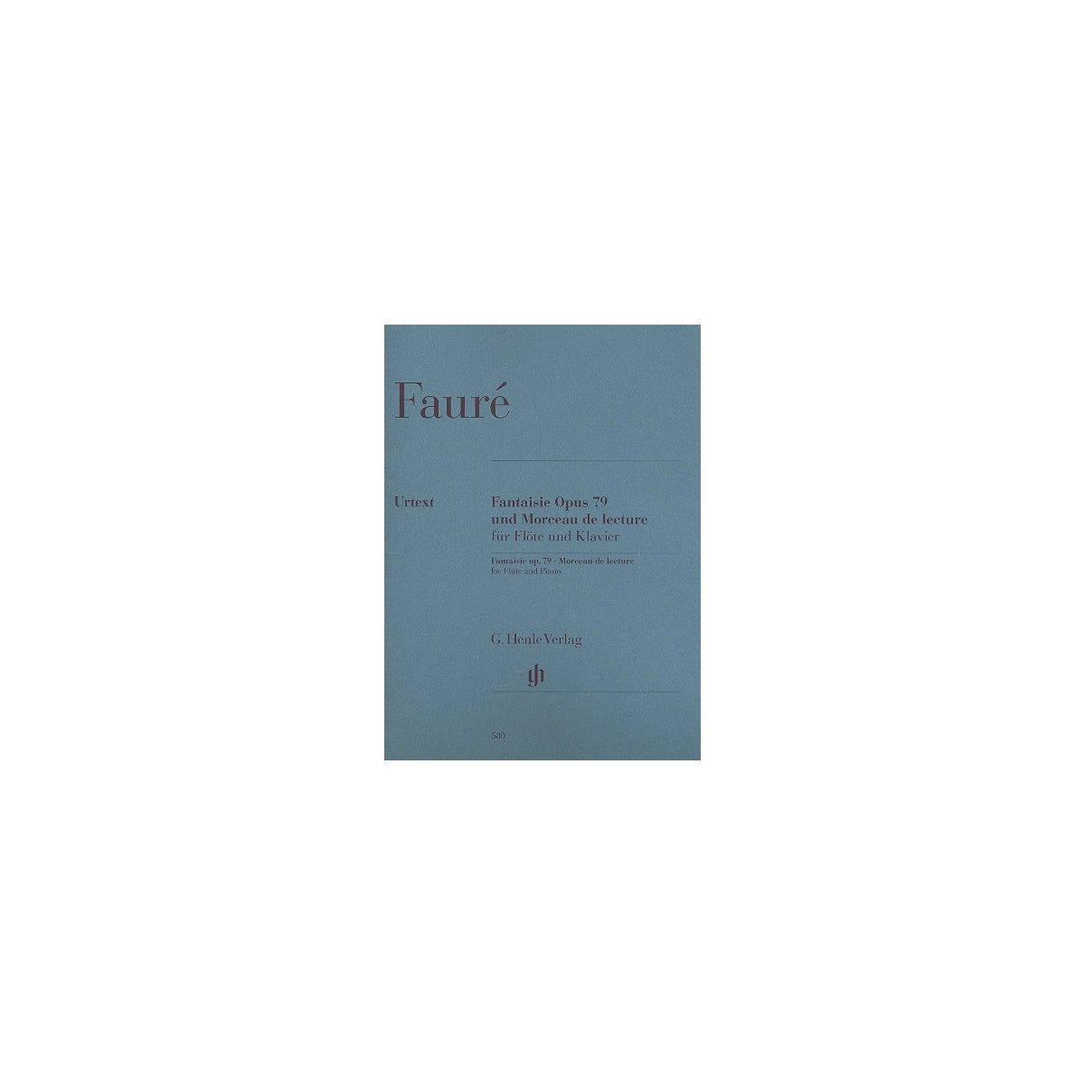 Faure, Fantaisie op.79 und Morceau de lecture View 2