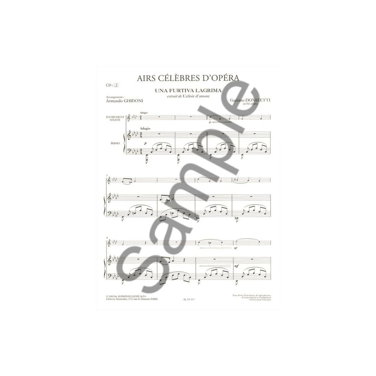 CD zu Airs celebres d opera Bd.2 View 1