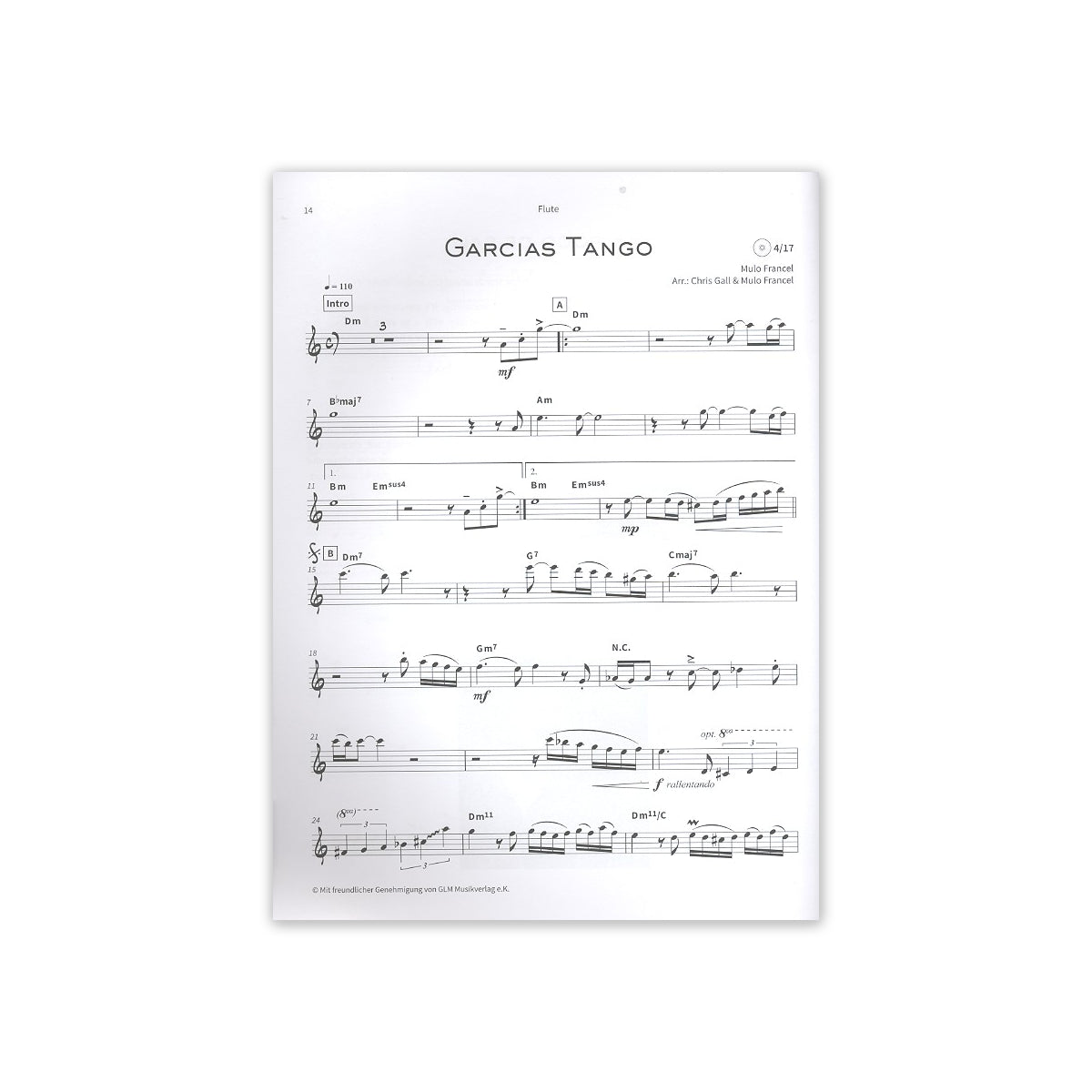 Tango for two - Flöte & CD View 1