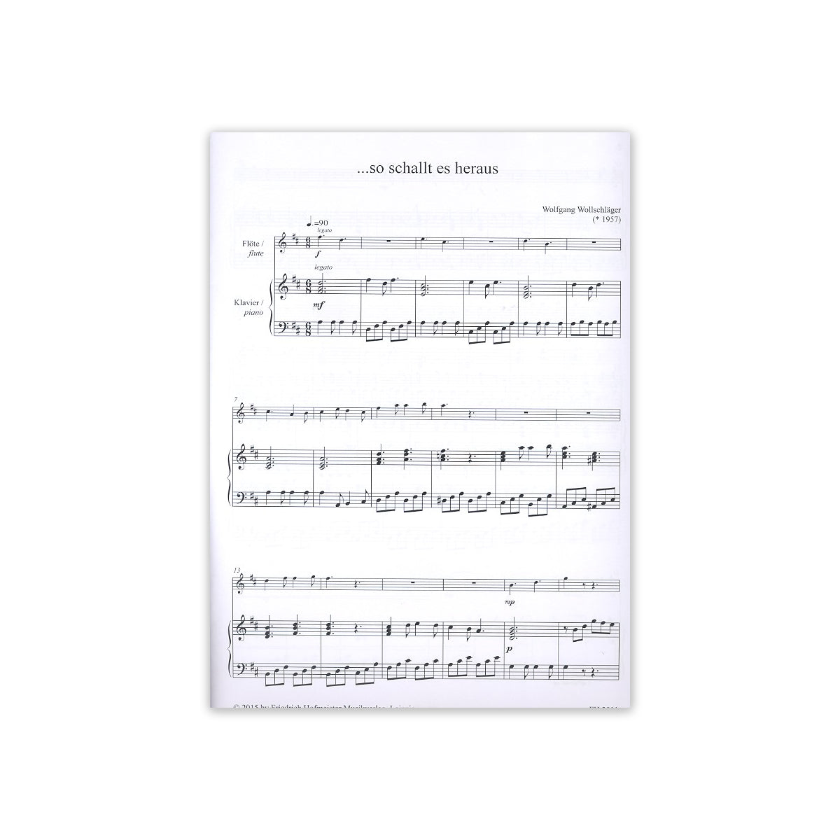 Wollschläger, Flute Songs