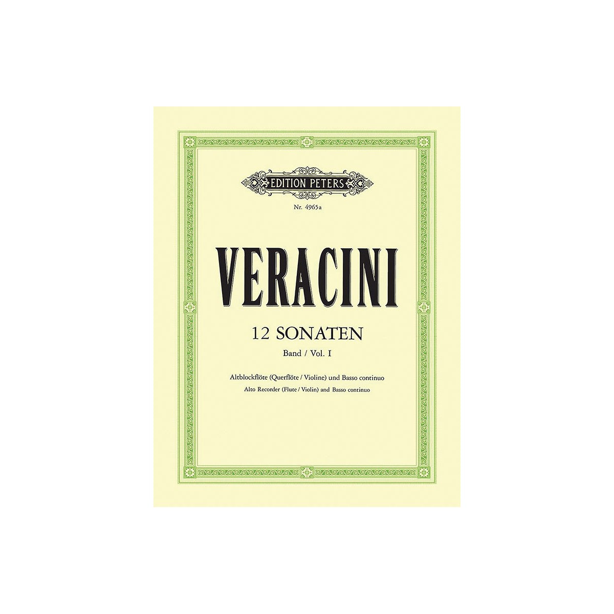 Veracini, 12 Sonaten Bd.1 View 1