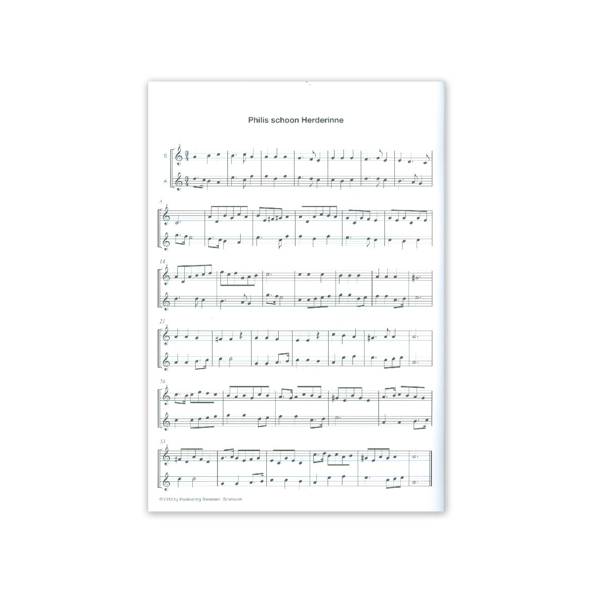 Eyck, 12 Duette mit Variationen View 1