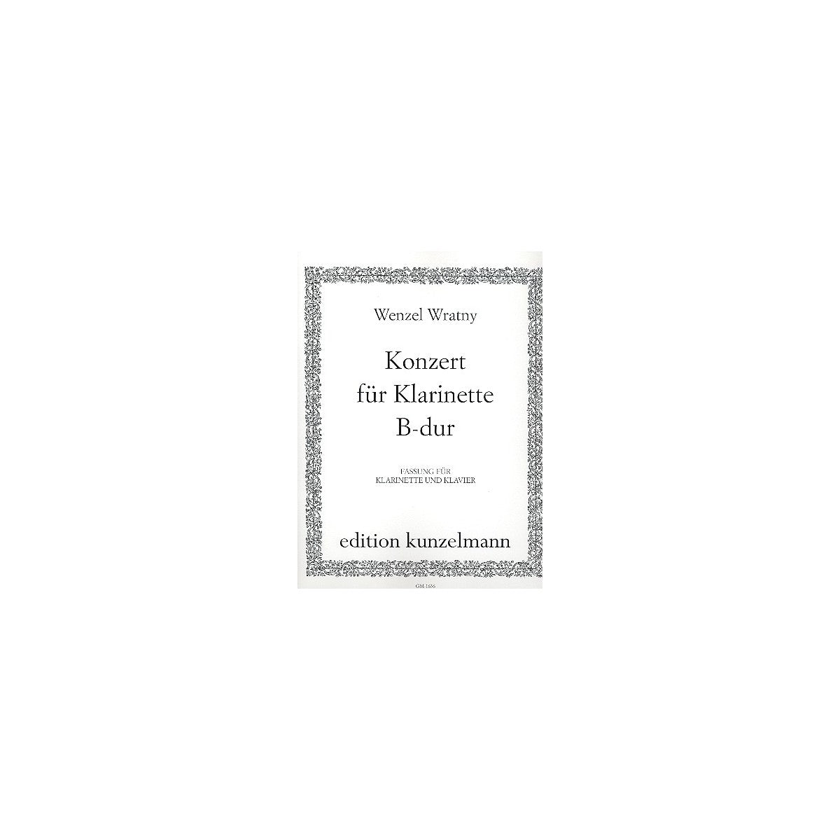 Wratny, Konzert für Klarinette B-Dur View 2