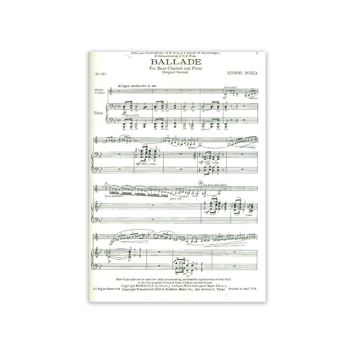 Bozza, Ballade View 1