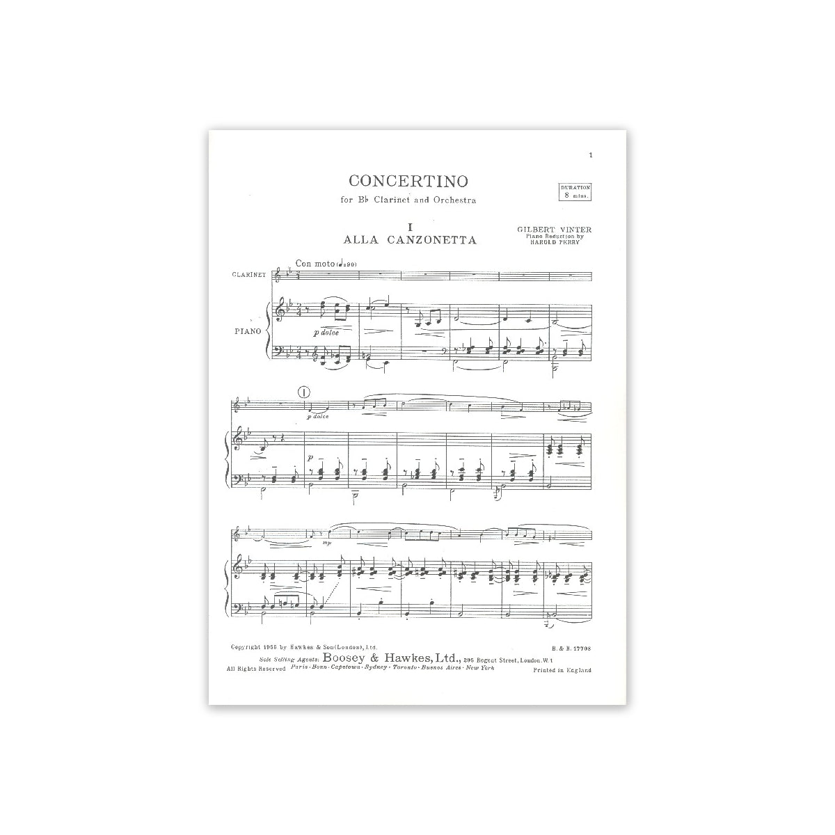 Vinter, Concertino View 1