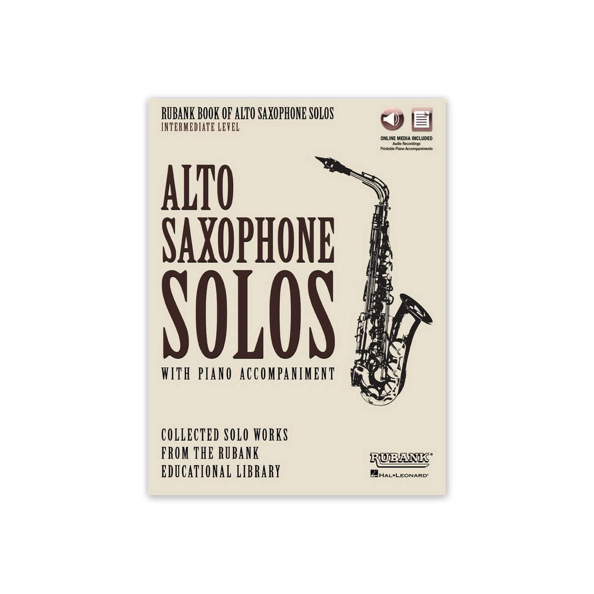 Rubank Book of Alto Sax Solos, intermediate