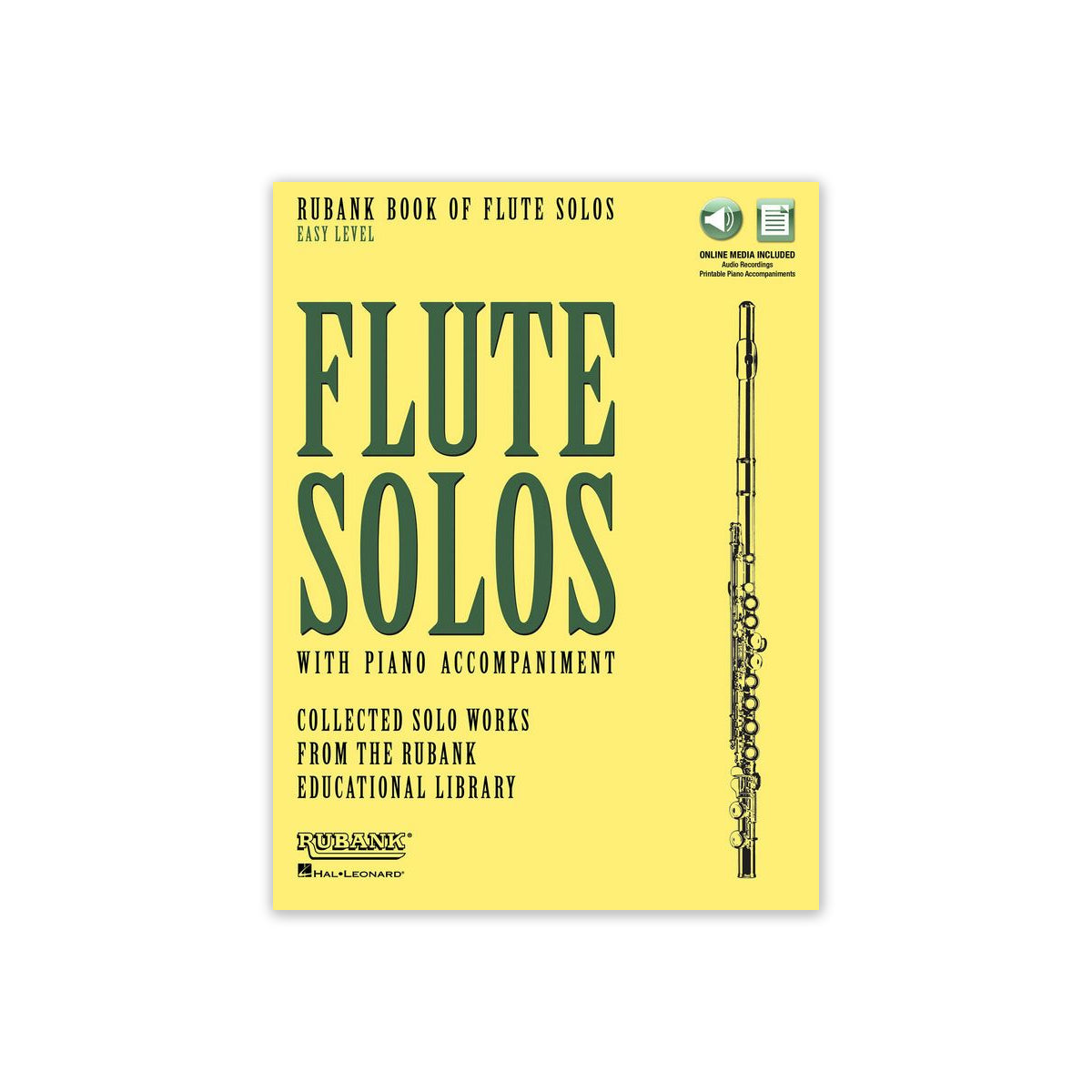 Rubank Book of Flute Solos - easy level