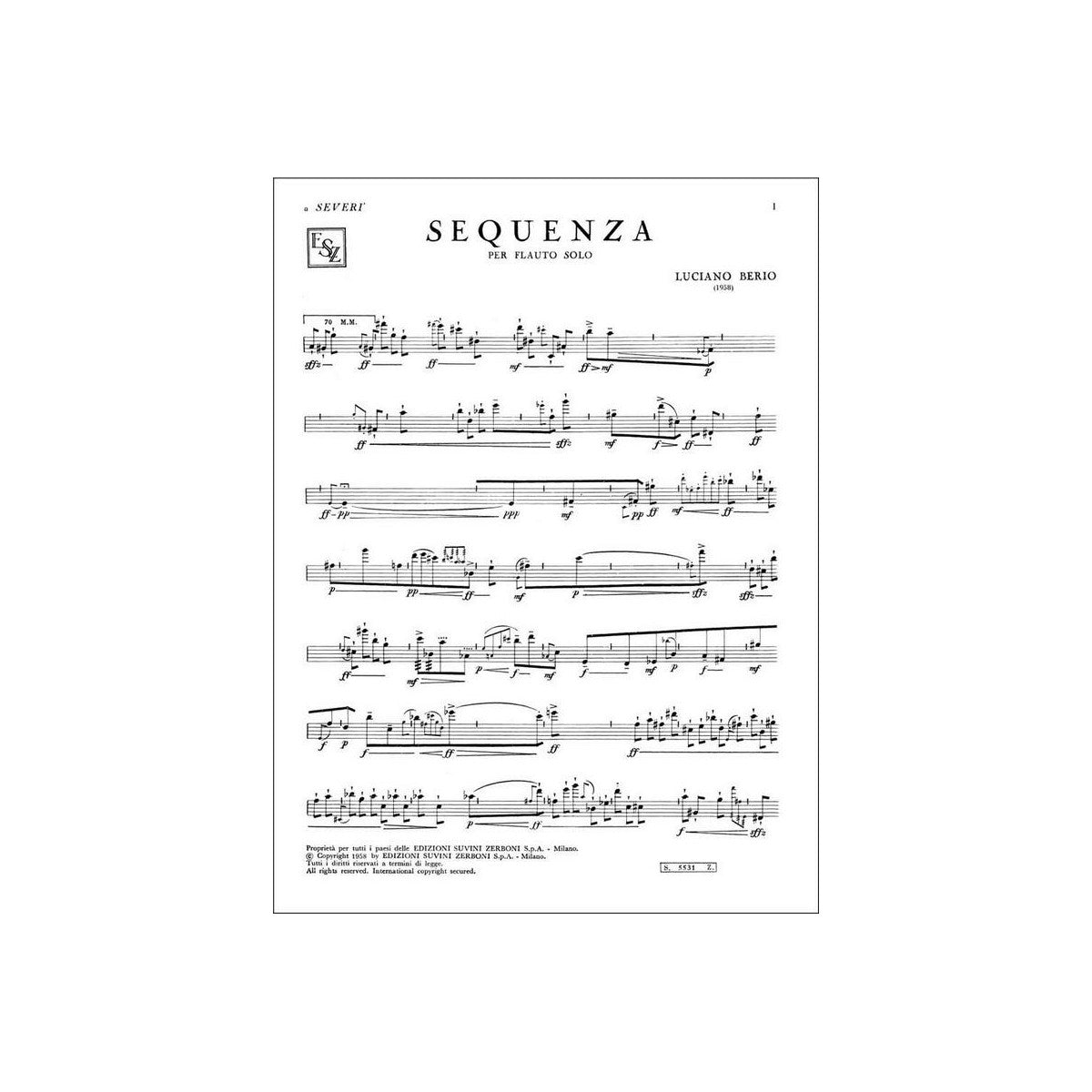 Berio, Sequenza View 1