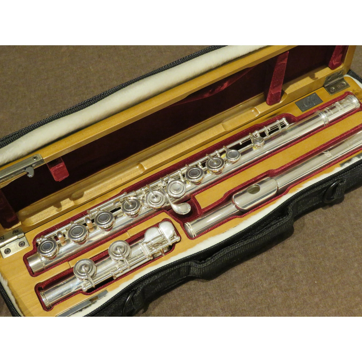 VOLLSILBERFLÖTE MIYAZA PB-925-1-RE