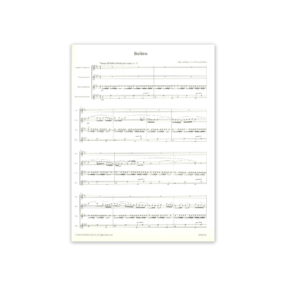 Ravel, Boléro