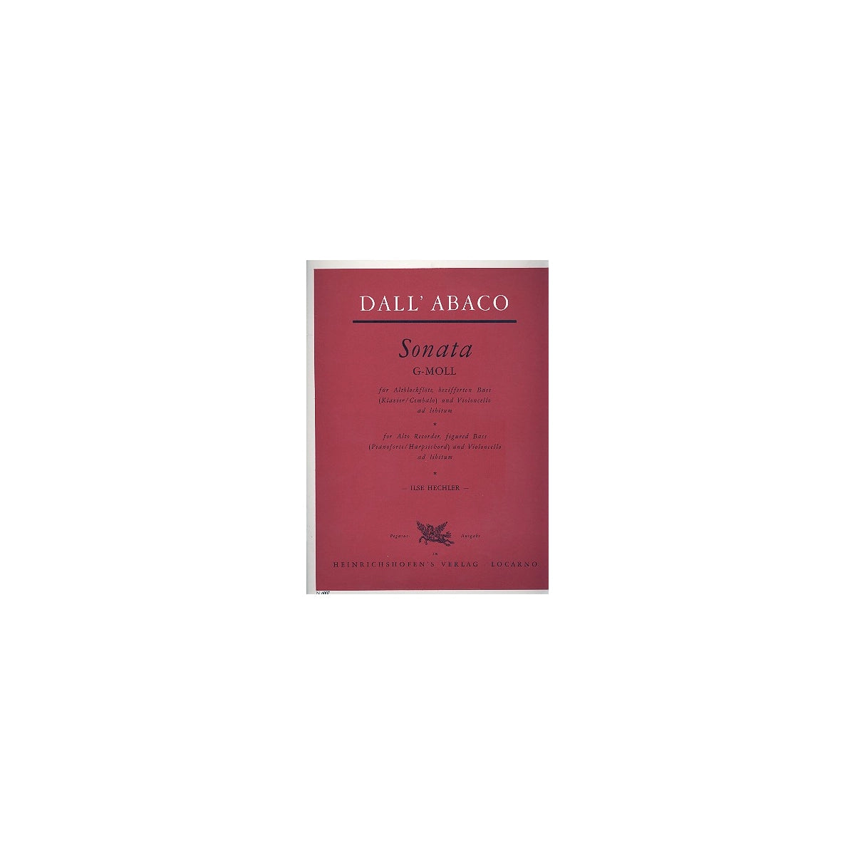 Dall'Abaco, Sonata g-Moll
