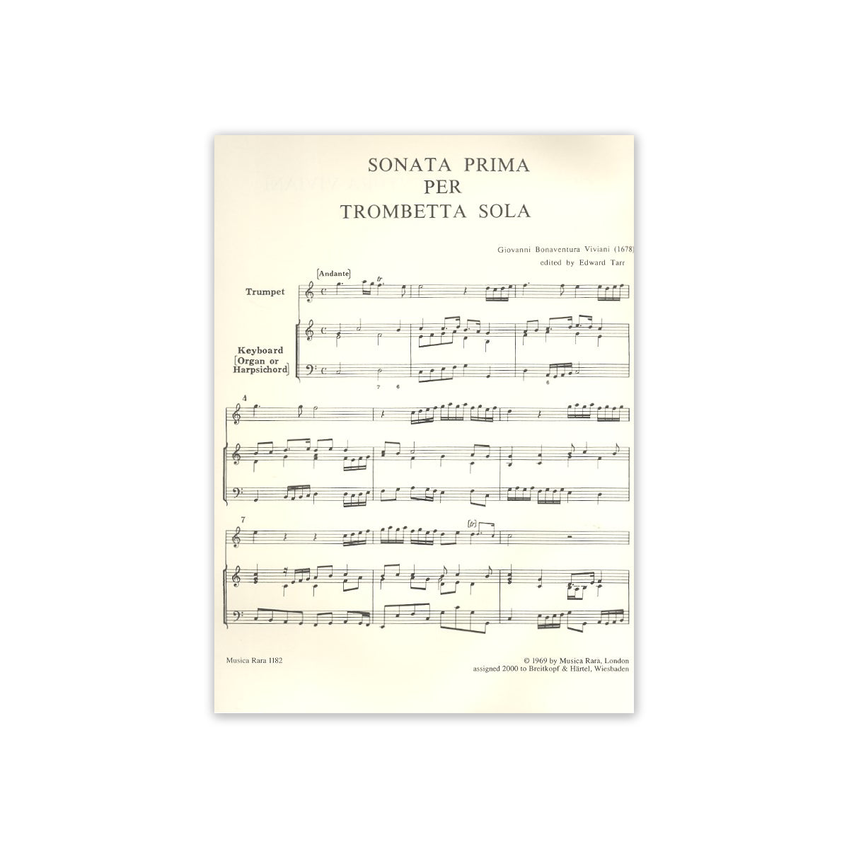 Viviani, 2 Sonaten View 1