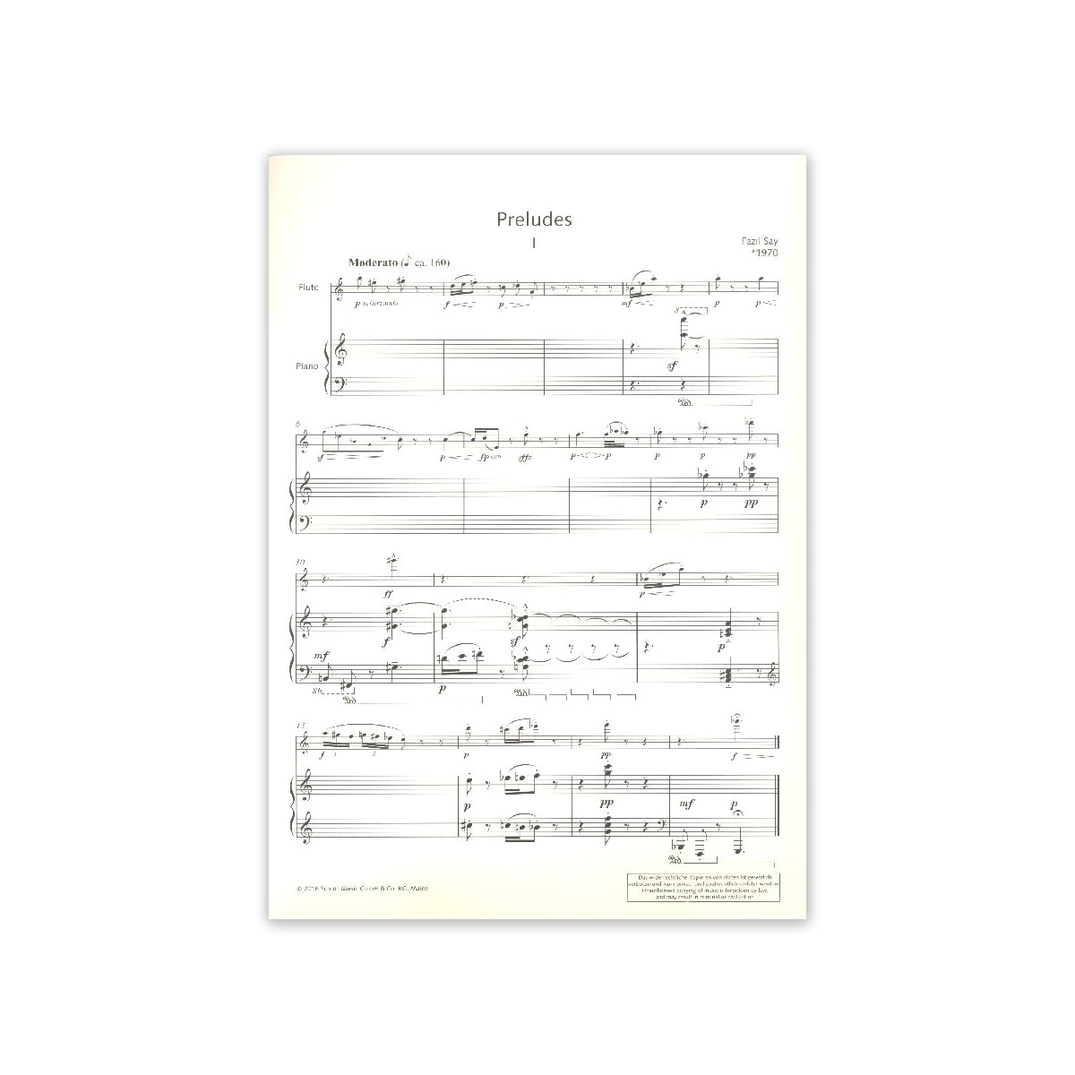 Say, Preludes View 1