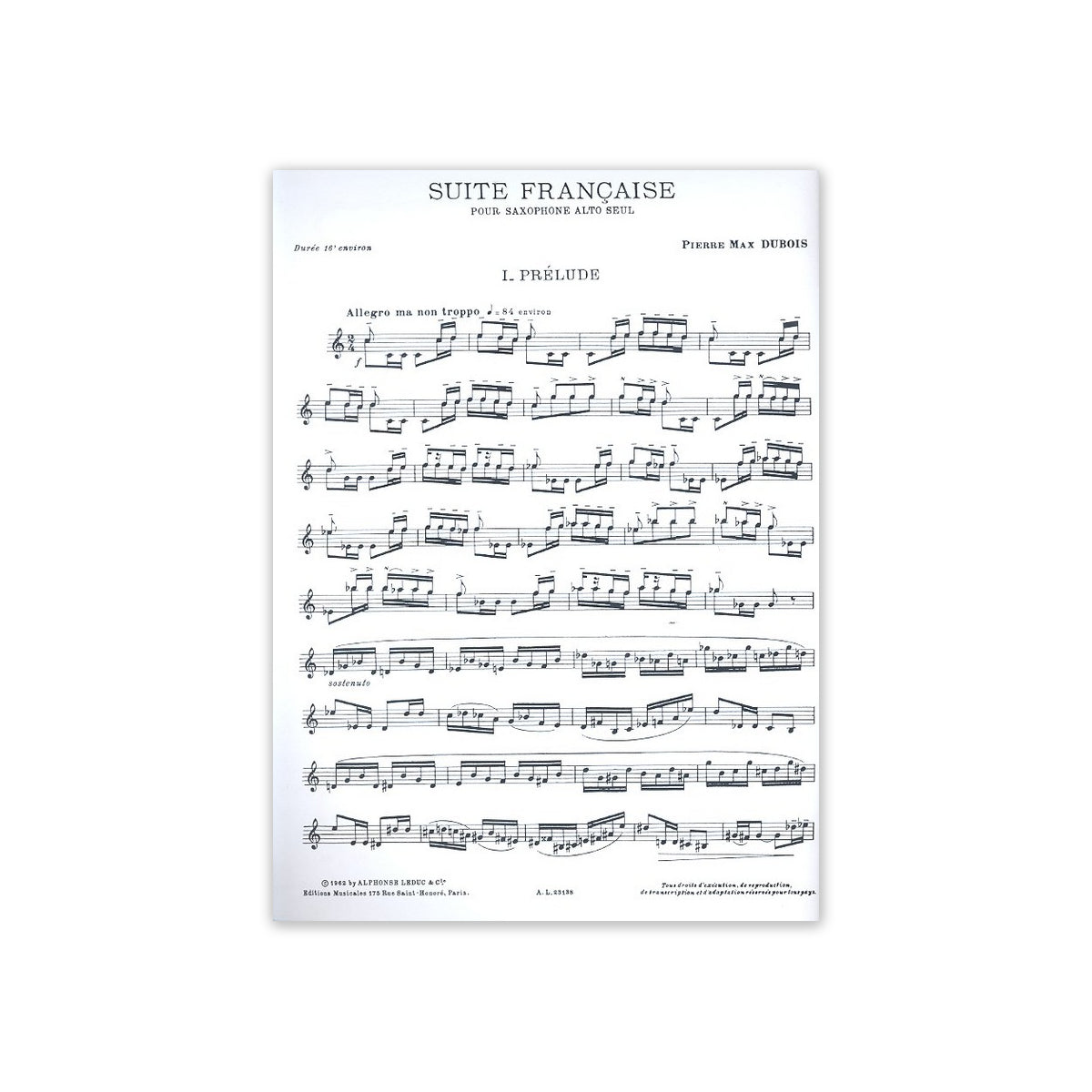 Dubois, Suite francaise View 1