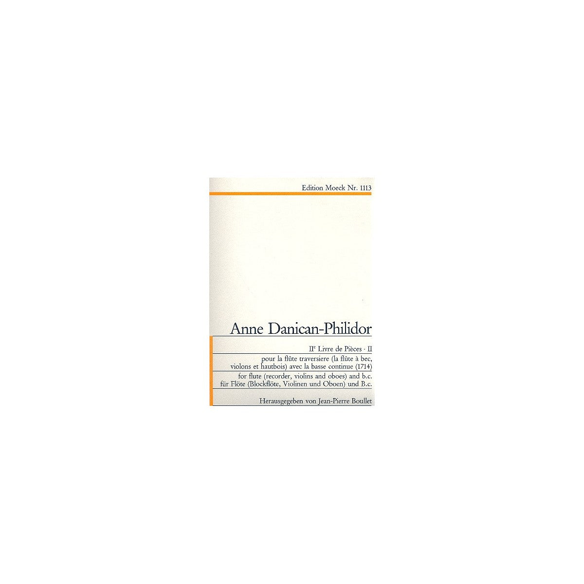 Danican Philidor, Deuxieme livre de pièces View 2