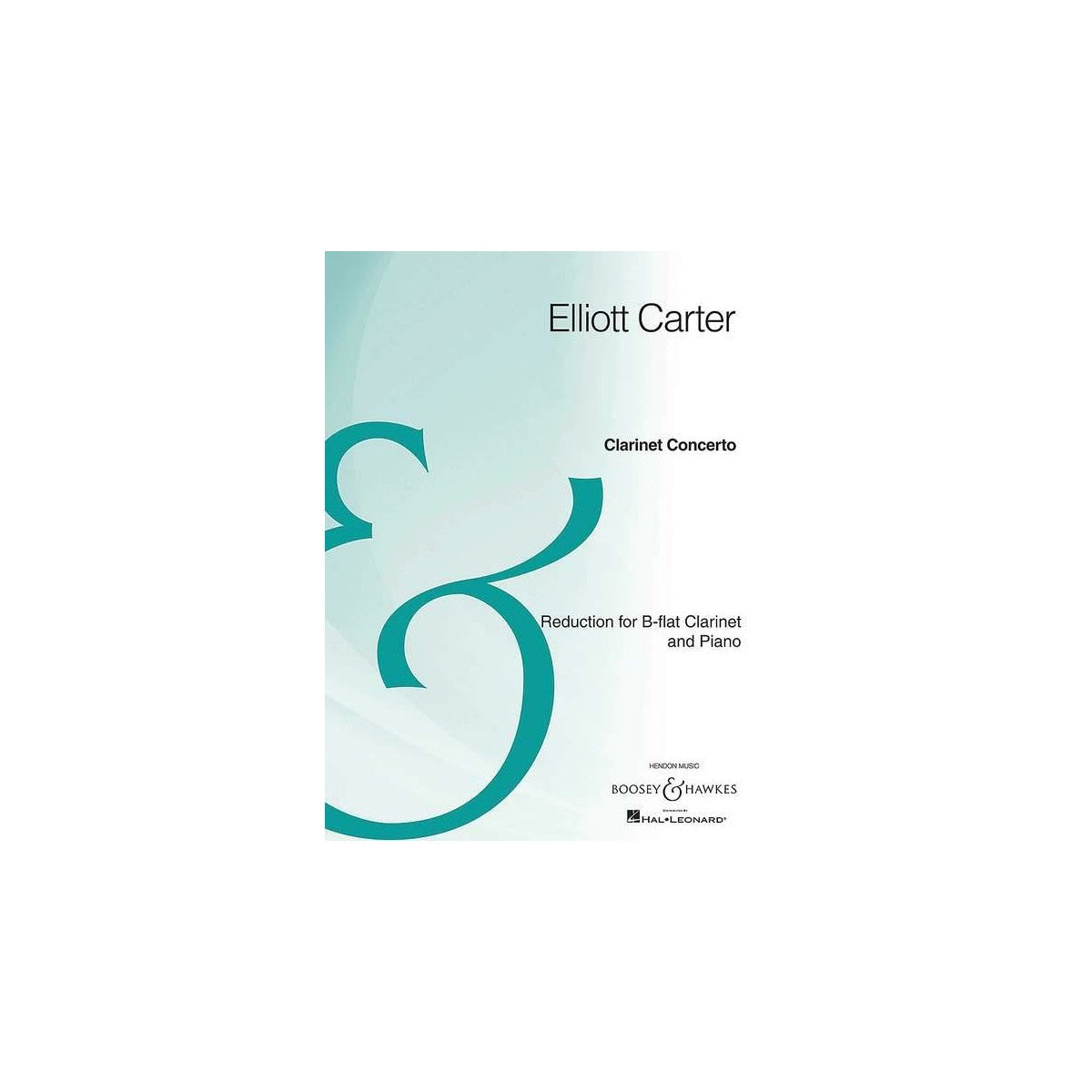 Carter, Concerto for clarinet View 2
