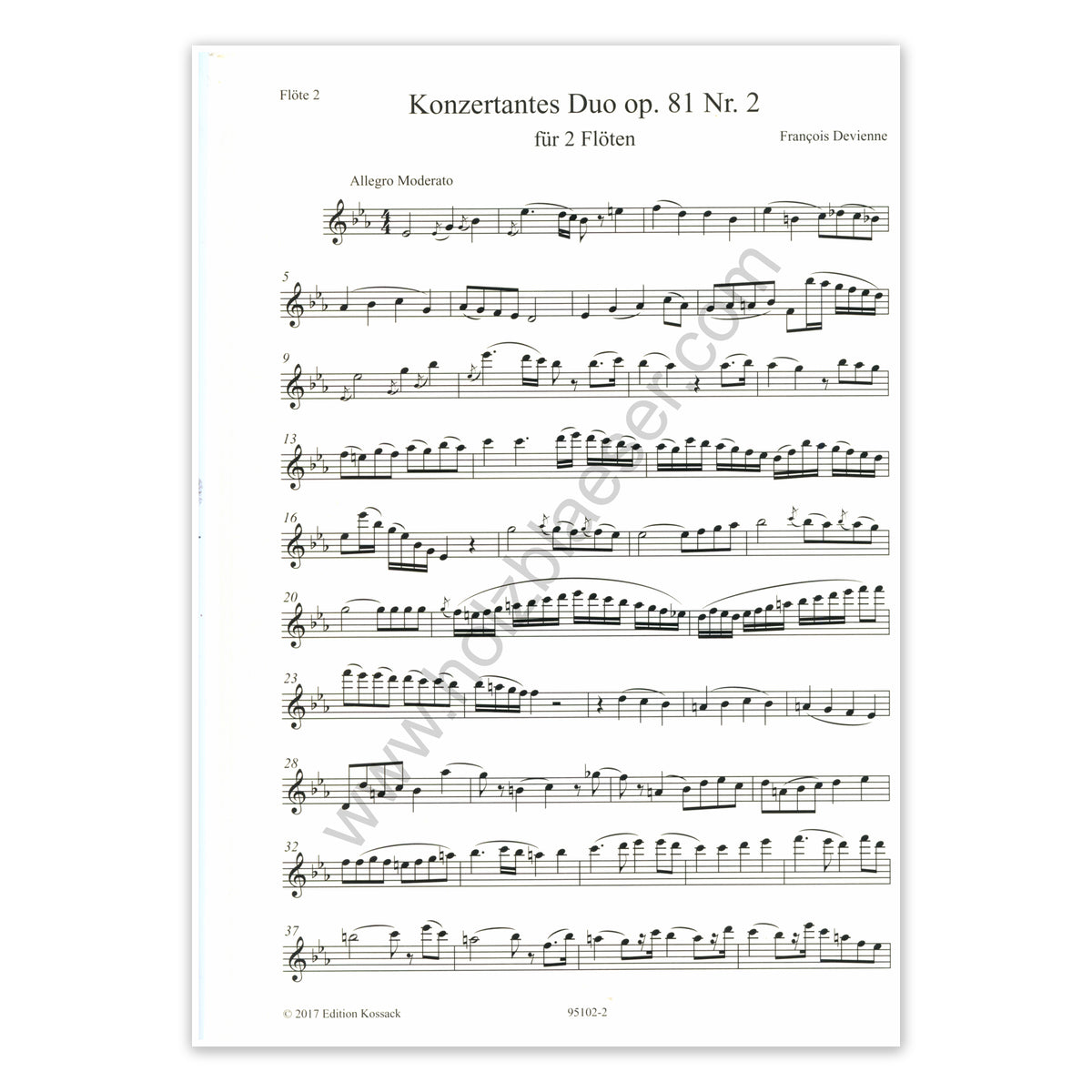 Devienne, Konzertantes Duo op.81 Nr.2 View 2