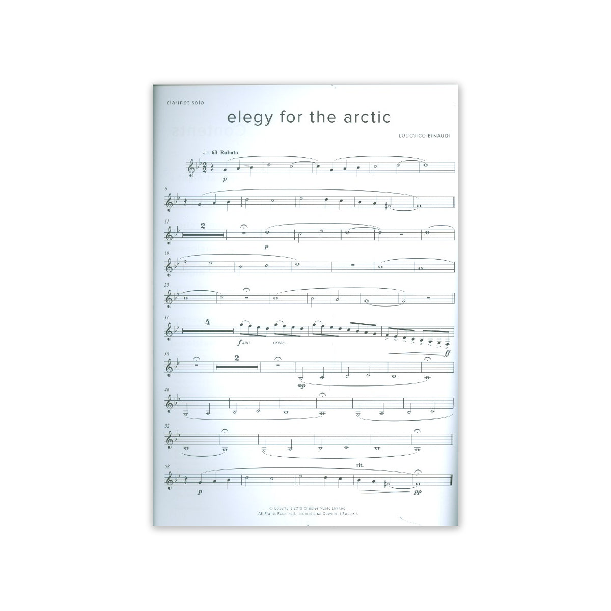 Einaudi, The clarinet collection View 1