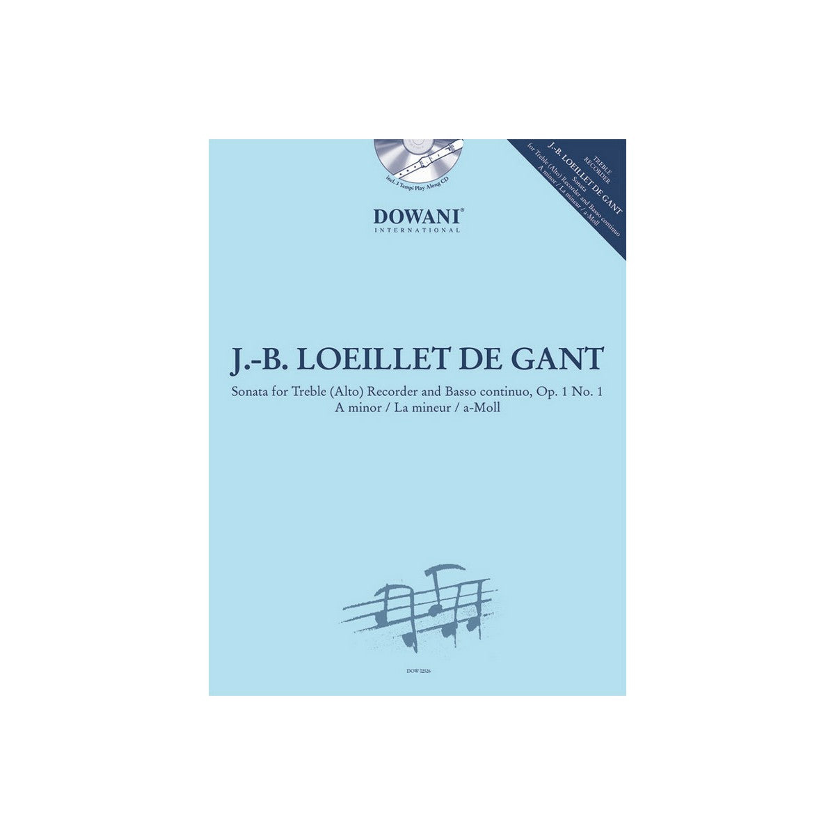 Loeillet, Sonate a-Moll op.1 No.1 View 3