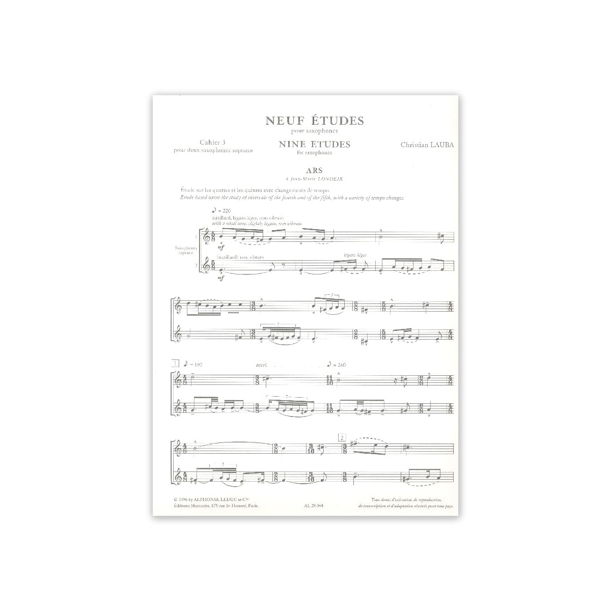 Lauba, 9 Études vol.3 View 1
