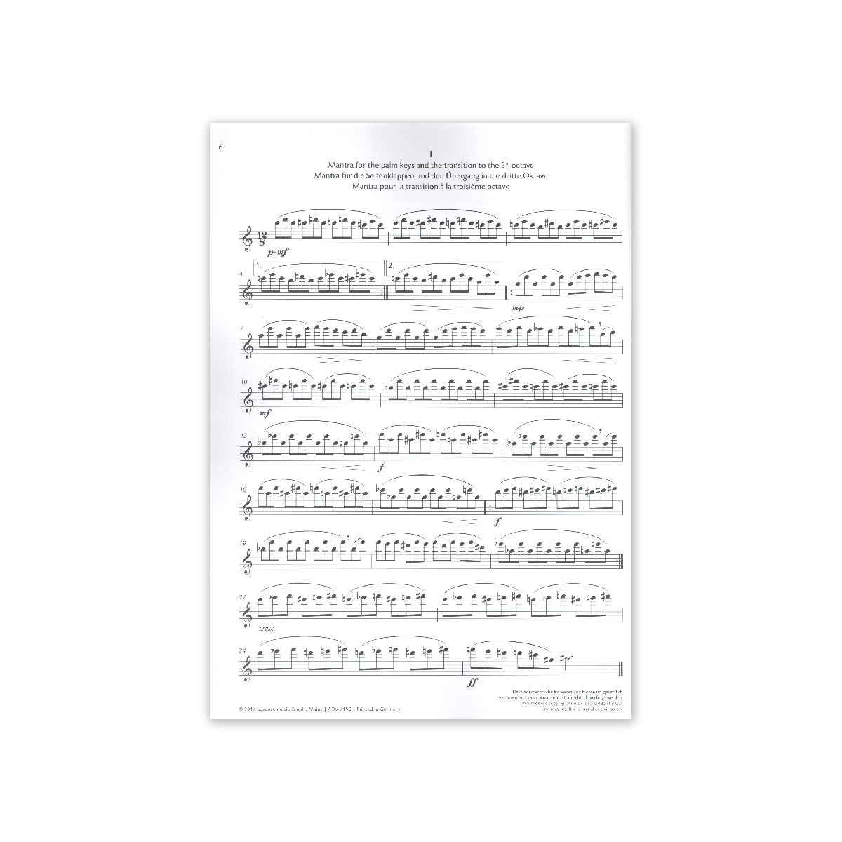 Enzel, Saxophone Mantras