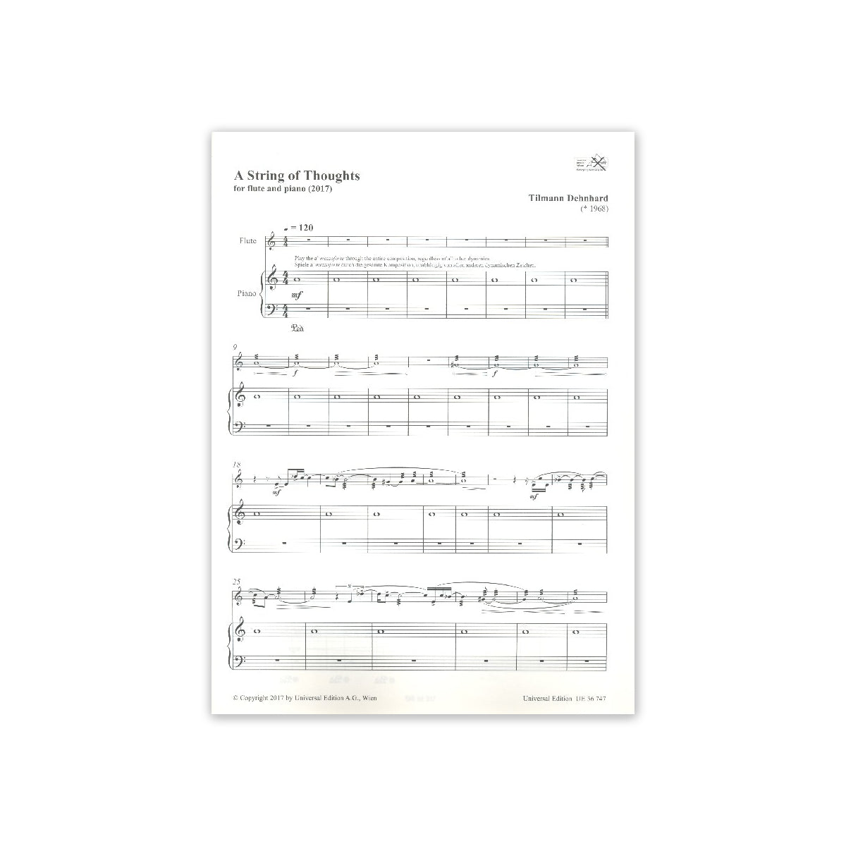 Dehnhard, A string of thoughts