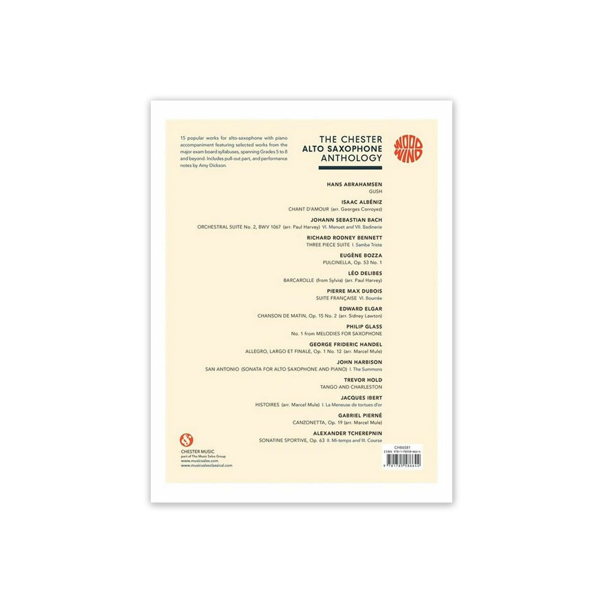 The Chester Alto Saxophone Anthology