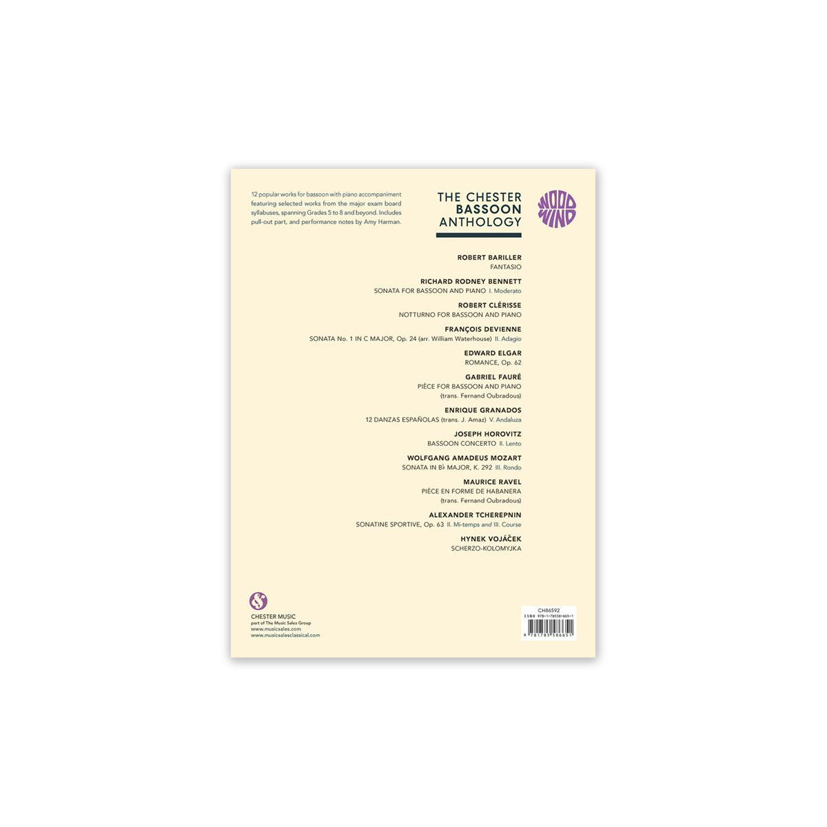The Chester Bassoon Anthology View 2
