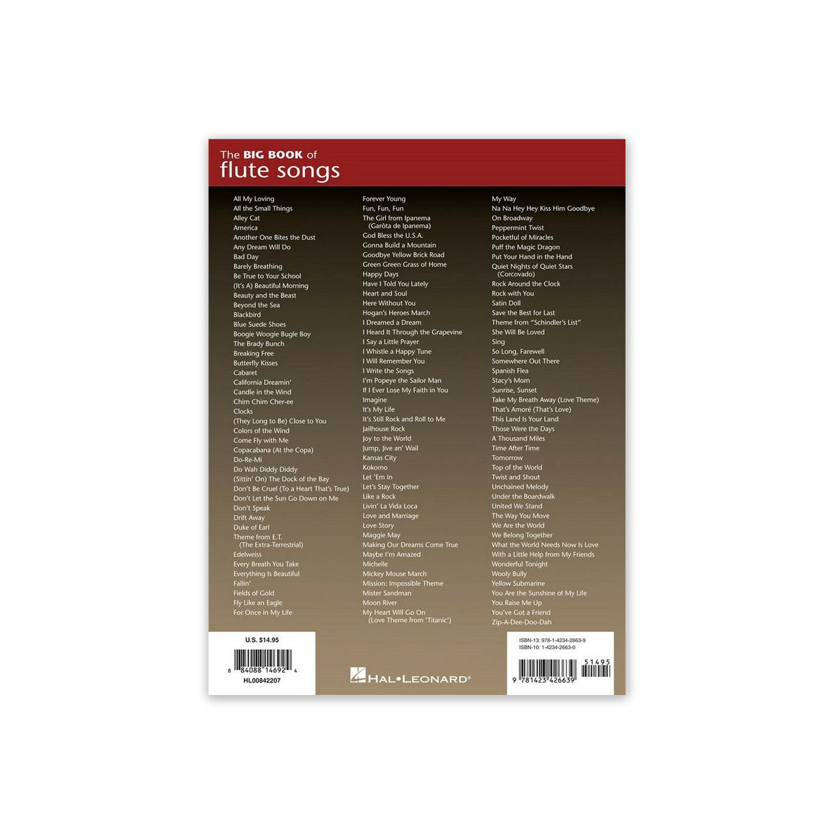 The big book of flute songs