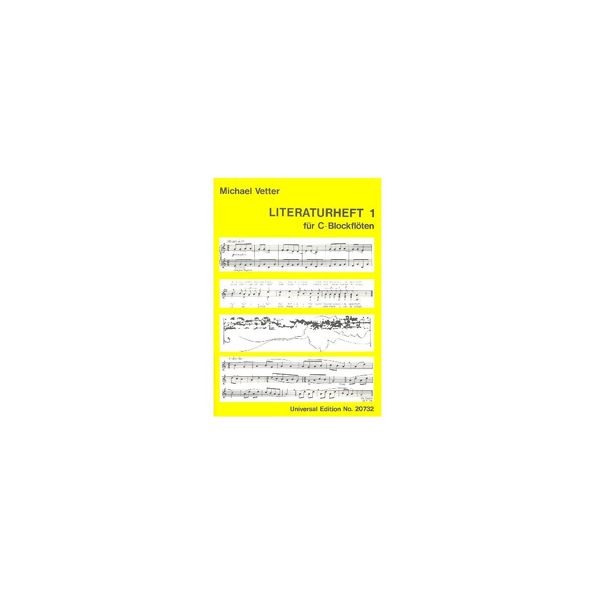 Vetter, Literaturheft 1 View 2