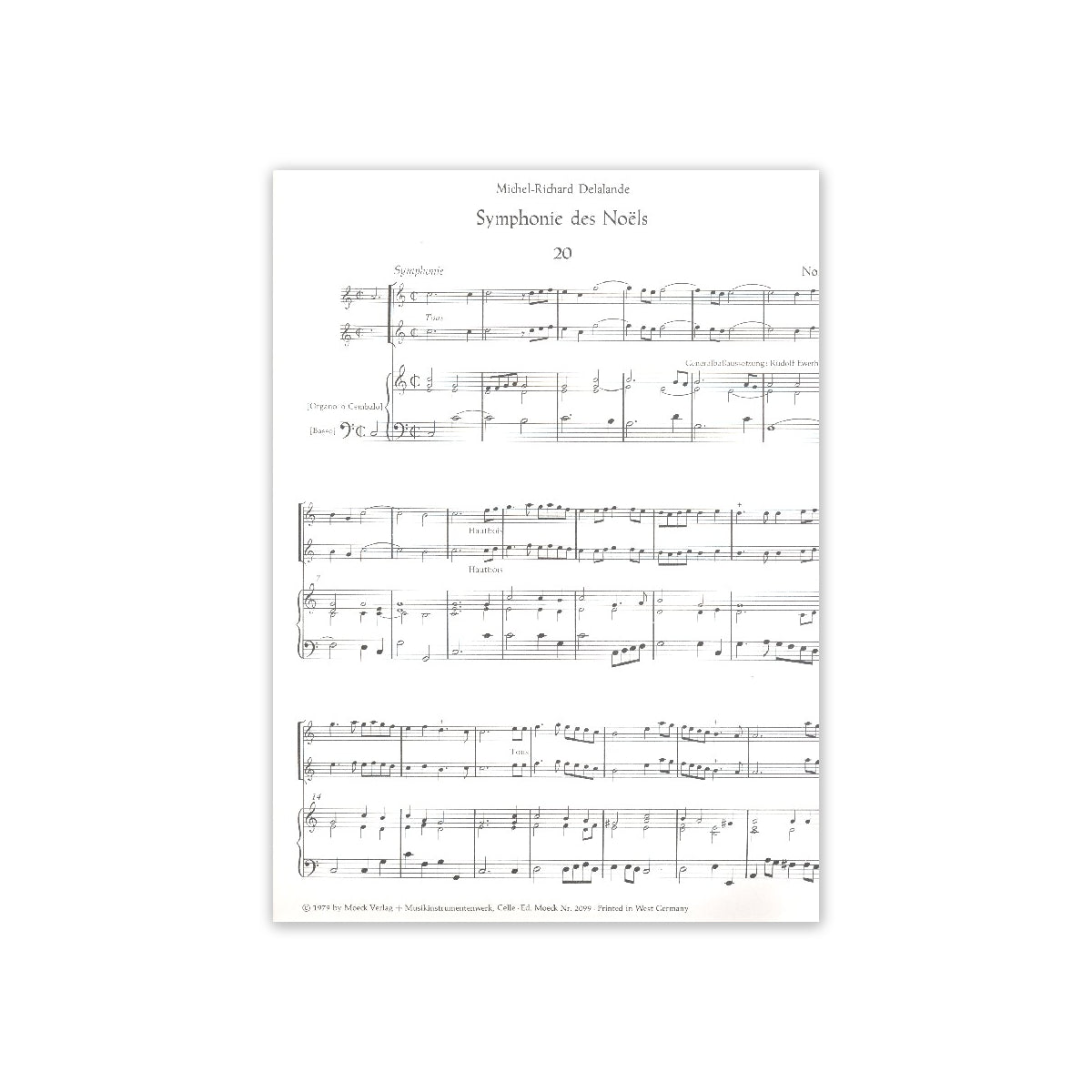 Delalande, Symphonie des Noëls Band 3 View 1