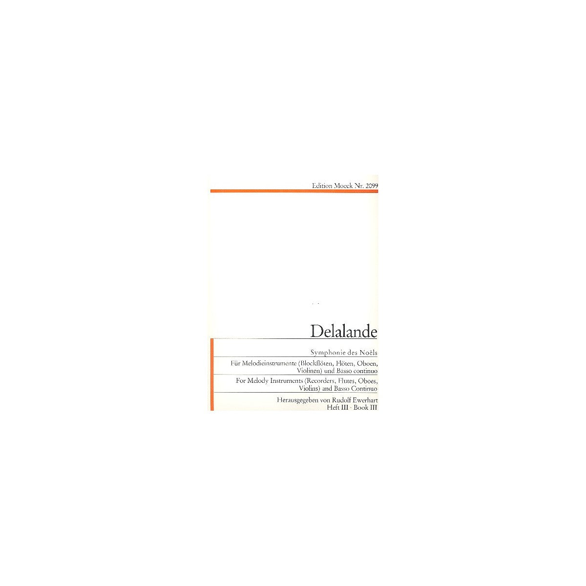 Delalande, Symphonie des Noëls Band 3 View 2