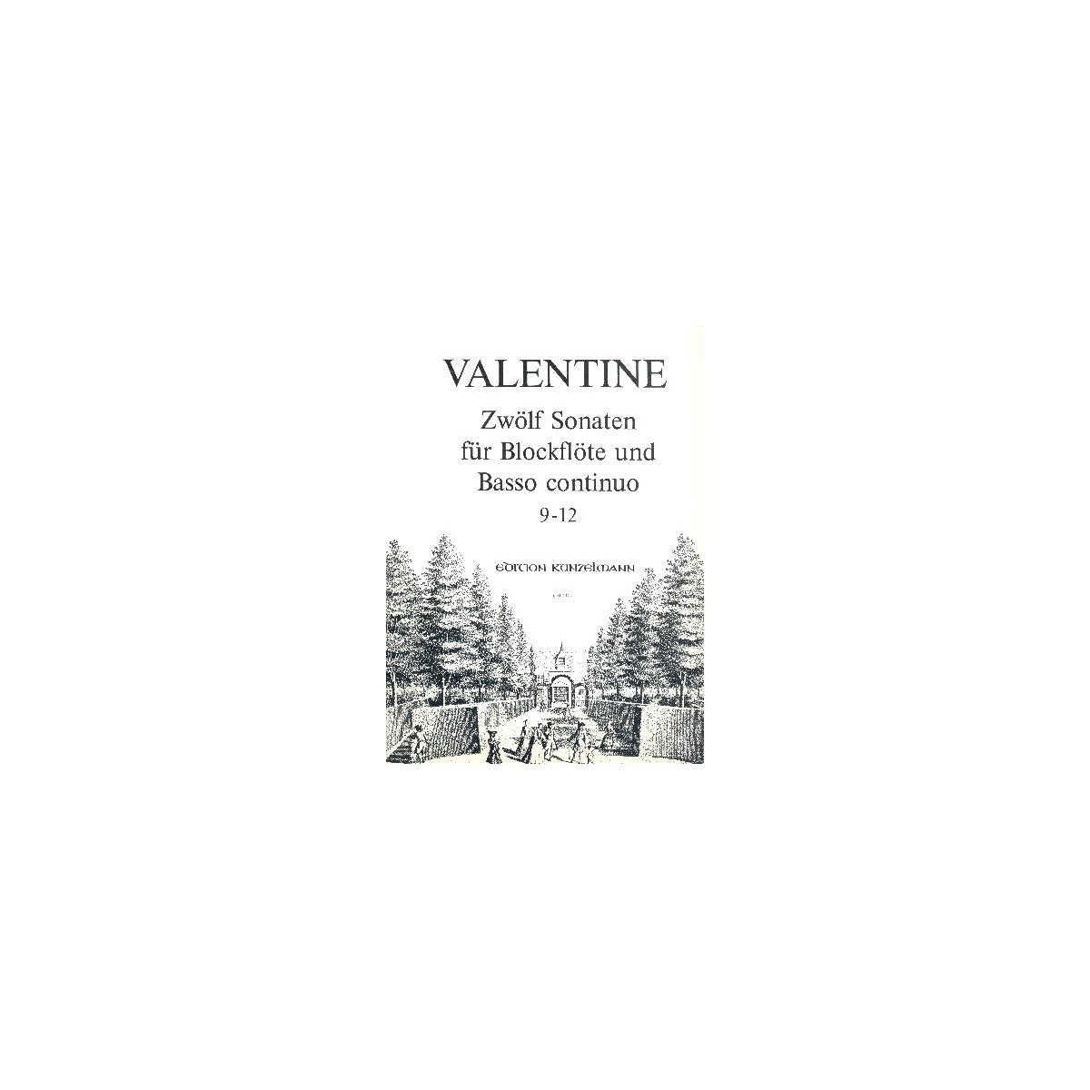 Valentine, 12 Sonaten Band 3 (Nr.9-12) View 2