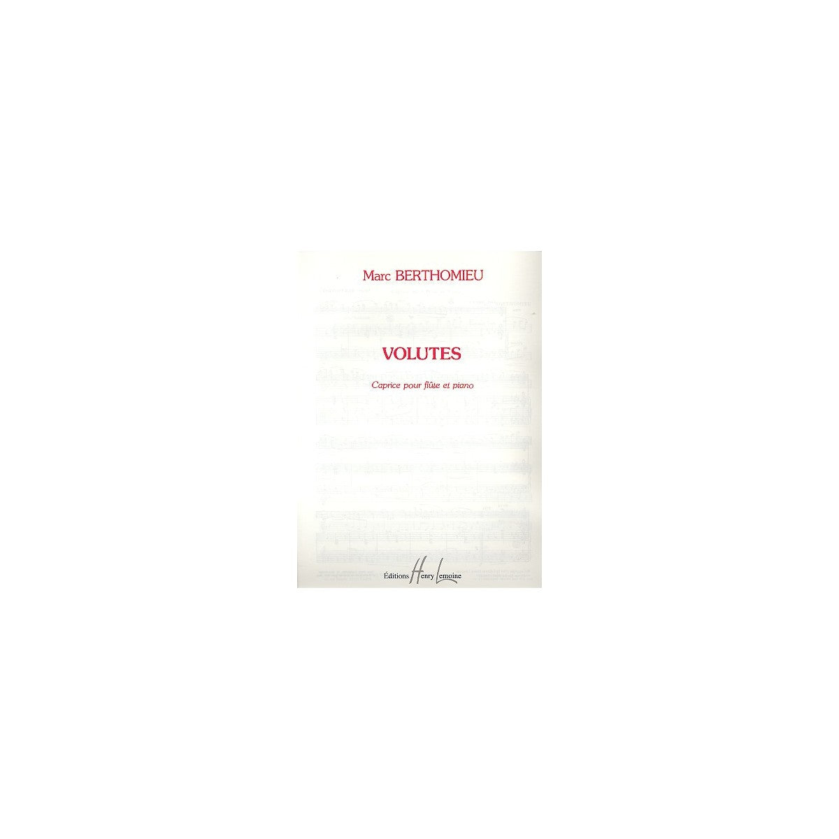 Berthomieu, Volutes View 2