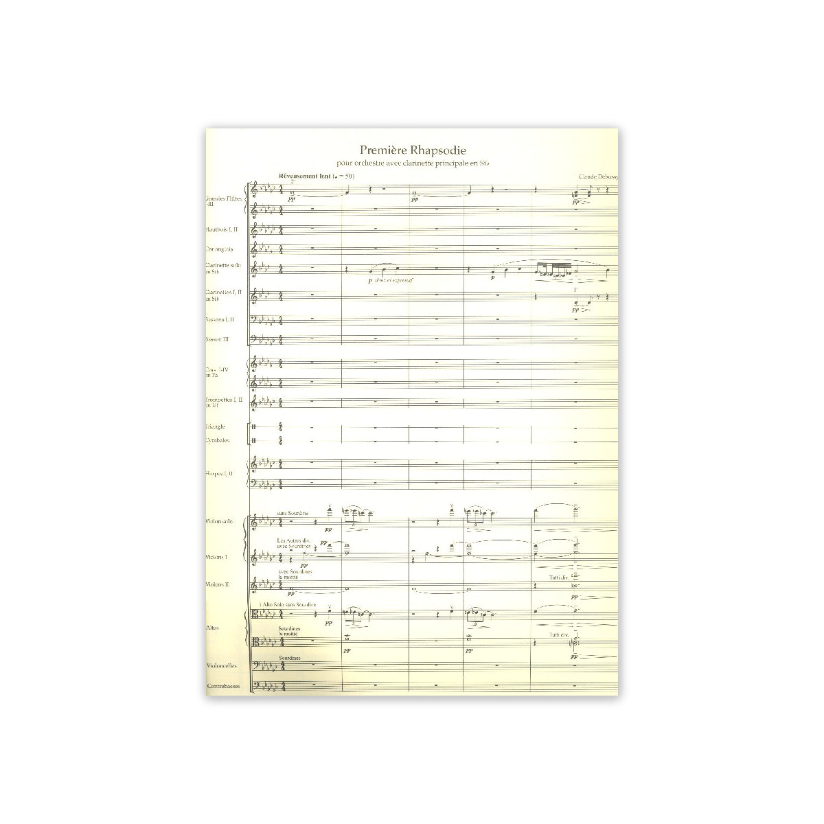 Debussy, Première Rhapsodie-42831 View 1