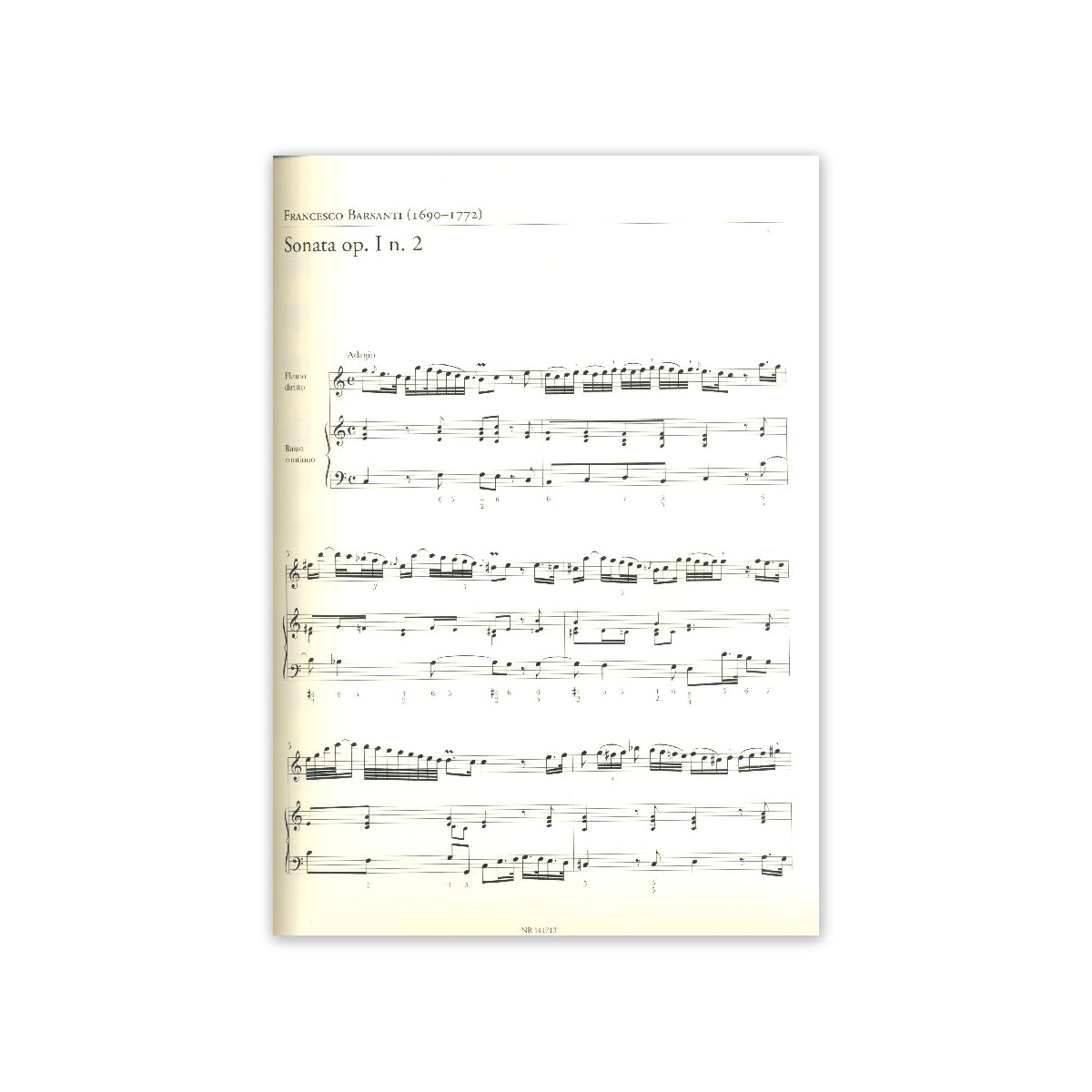 10 Sonate per flauto diritto e basso