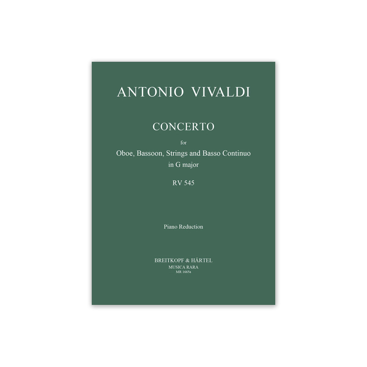 Vivaldi, Konzert für Oboe und Fagott RV545 View 1