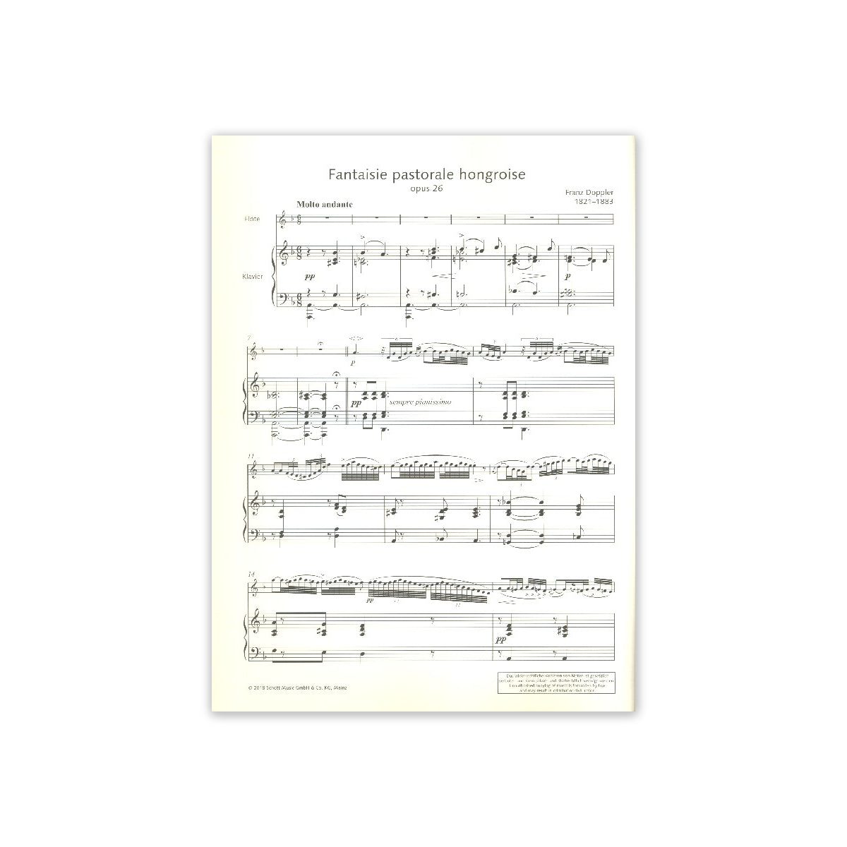 Doppler, Fantasie Pastorale Hongroise View 1