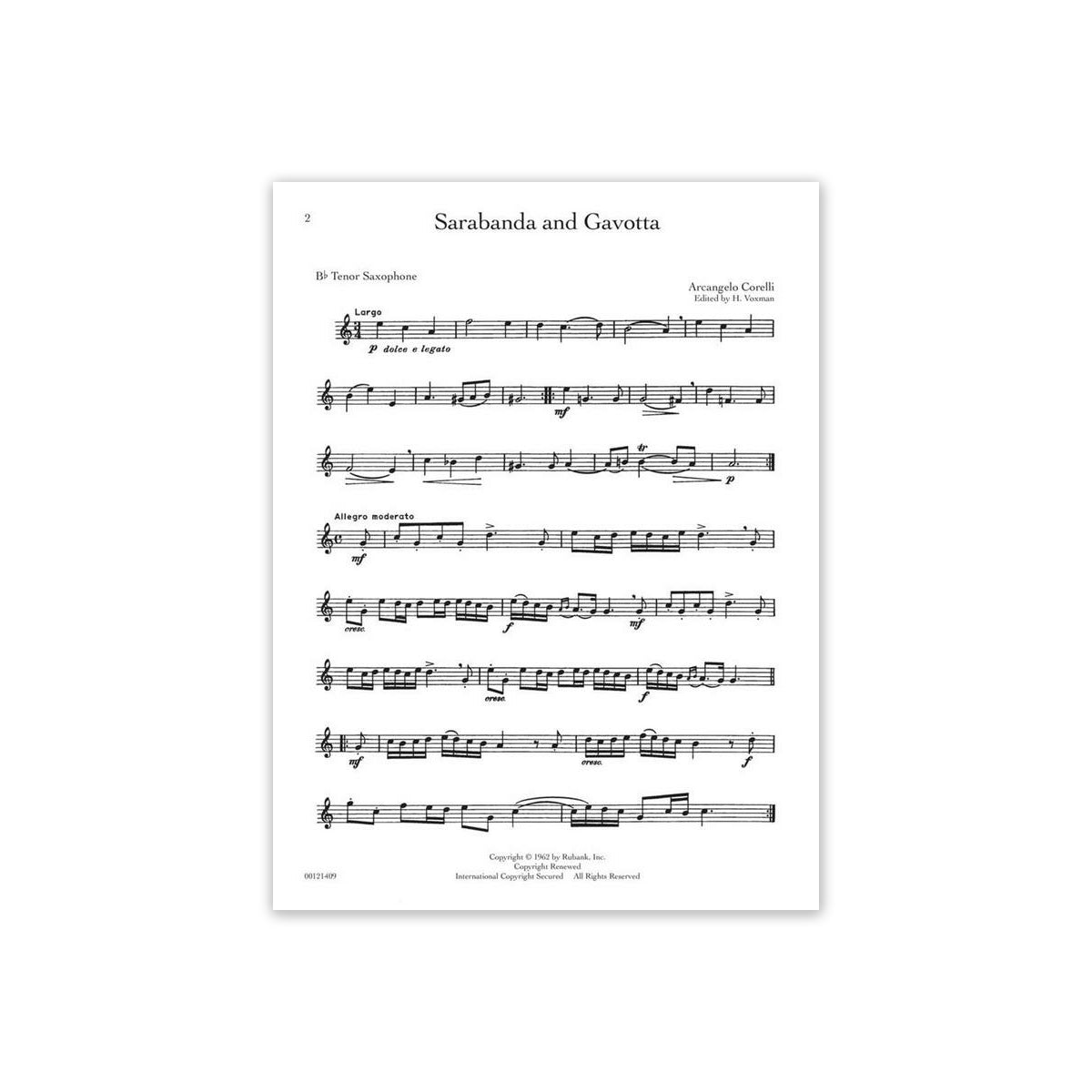 Treasures for tenor saxophone View 1