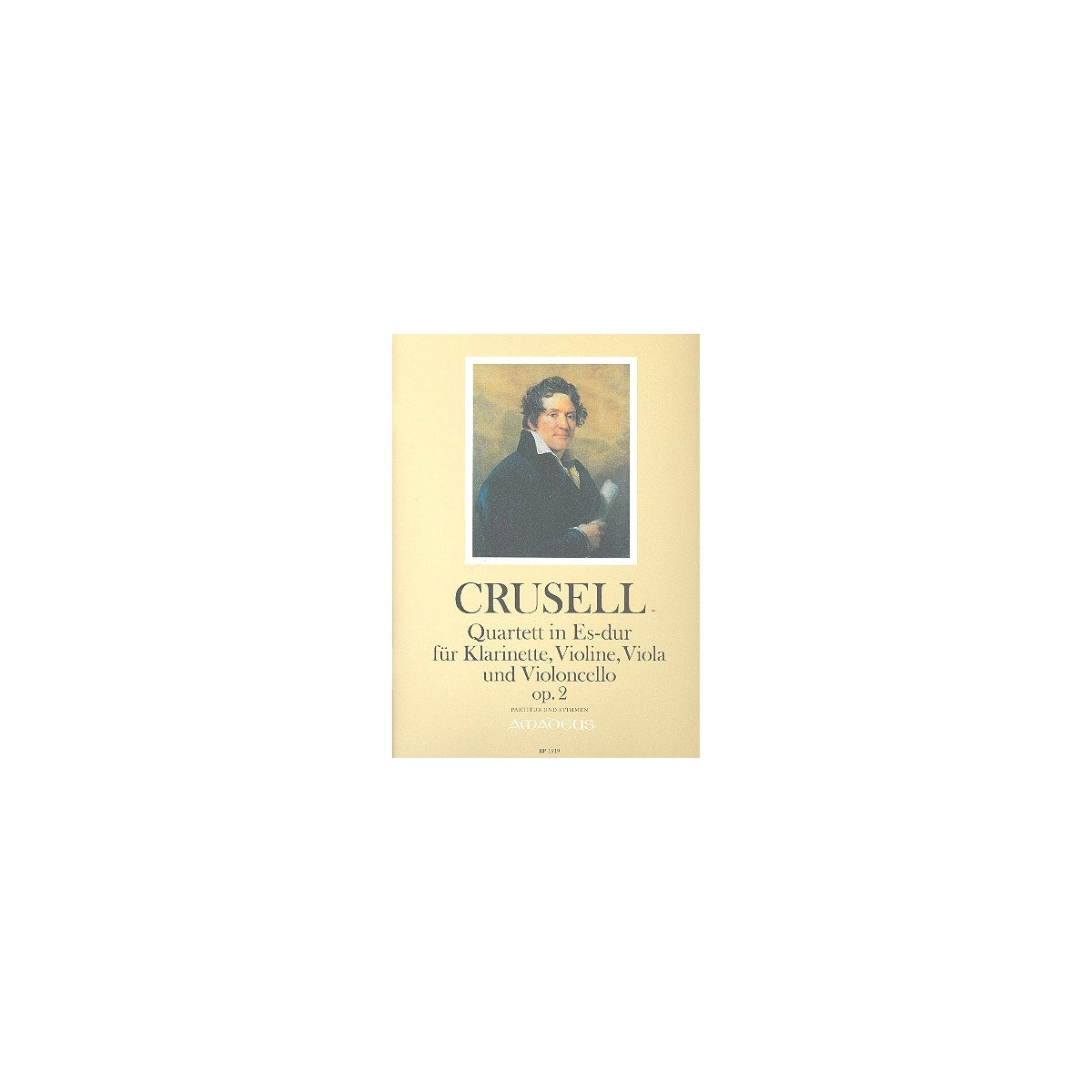 Crusell, Quartett Es-Dur op.2 für Klar. & Str View 2