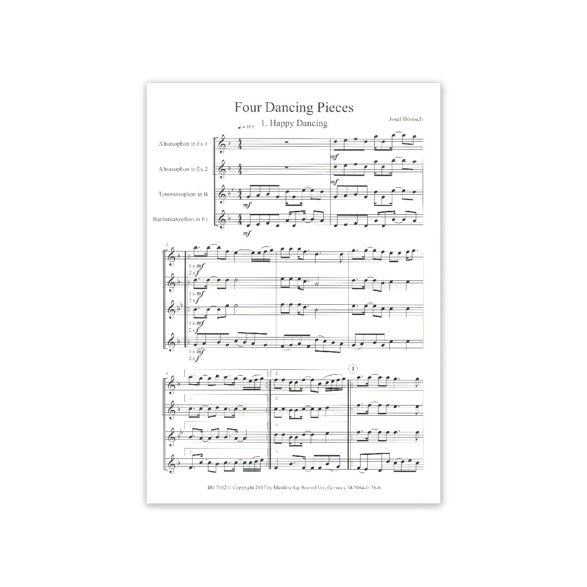 Bönisch, Four dancing pieces